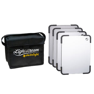 Lightstream 12x15cm Reflector Starter Kit - #1-4 Reflectors with Protective Pouch - (0CA122-W)