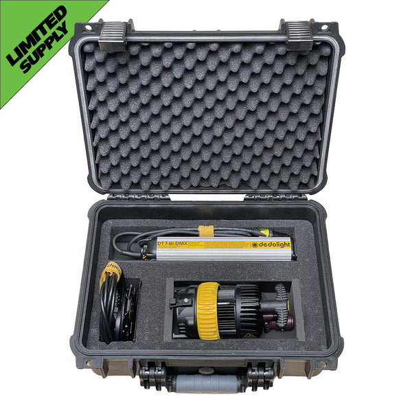 DLED7-BI - CASE PROMO - Bi-Color LED Focusing Light & DMX Ballast