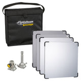 Lightstream 25cm Reflector Starter Kit - #1-4 Reflectors with Protective Pouch - (0CA252-W)