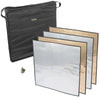 EFLECT XL Reflector Kit - Extra Large 31" silver gold bendable reflector set (0CAEF-XL4-W)