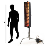 Pheon Lux M14C Max - 1'x4' - Full Color Inflatable Pixel Light Tube Kit