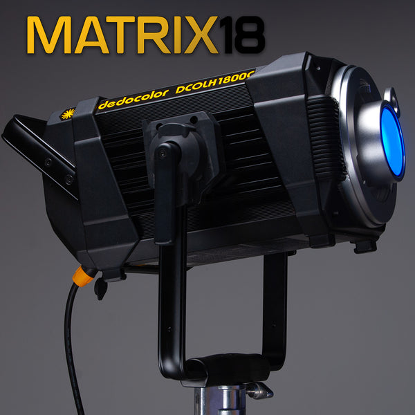 Dedocolor Matrix18 Full Spectrum 7-channel 1800w Intagreted Light Set ...