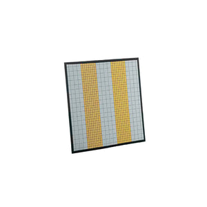 EFLECT SM Blend - Small 8" silver gold "Zebra" blend - small and large grid mix - multi-mirror bendable reflector (DEFRB-MZSG2)