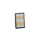 EFLECT Mini Blend - mini 7 x 10cm - silver gold blend - small grid - multi-mirror bendable reflector (DEFRM-MZSG1)