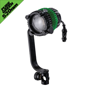 DLED2N-GL520 - Small Size 20w dedolight NEO Pure Green 520nm Focusing Light Head - Set Builder