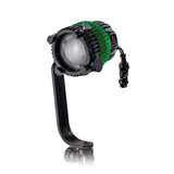 DLED2N-GL520 - Small Size 20w dedolight NEO Pure Green 520nm Focusing Light Head - Set Builder