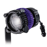 DLED3N-BI-UV - Small Size 40w dedolight NEO Bi-Ultraviolet 365-400nm Tunable Focusing Light Head - Set Builder