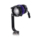 DLED3N-BI-UV - Small Size 40w dedolight NEO Bi-Ultraviolet 365-400nm Tunable Focusing Light Head - Set Builder