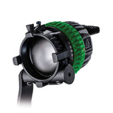 DLED4N-GL520 - Medium Size 40w dedolight NEO Dedicated 520nm Pure Green Focusing Light Head - Set Builder