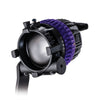 DLED4N-UV365 - Medium Size 40w dedolight NEO Dedicated 365nm Ultraviolet Focusing Light Head - Set Builder