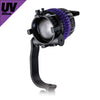 DLED4N-UV365 - Medium Size 40w dedolight NEO Dedicated 365nm Ultraviolet Focusing Light Head - Set Builder