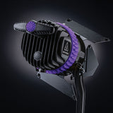 DLED4N-UV400 - Medium Size 40w dedolight NEO Dedicated 400nm Ultraviolet Focusing Light Head - Set Builder