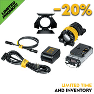 DLED7N-BI - Medium Size - 80w dedolight NEO - WIRELESS, Bi-Color Light Set with DTneo+ control ballast - (SETDLED7N+BI)