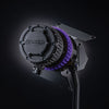 DLED7N-UV400 - Medium Size 80w dedolight NEO Ultraviolet 400nm Focusing Light Head - Set Builder