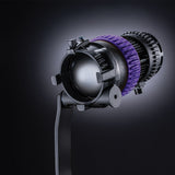 DLED7N-UV400 - Medium Size 80w dedolight NEO Ultraviolet 400nm Focusing Light Head - Set Builder