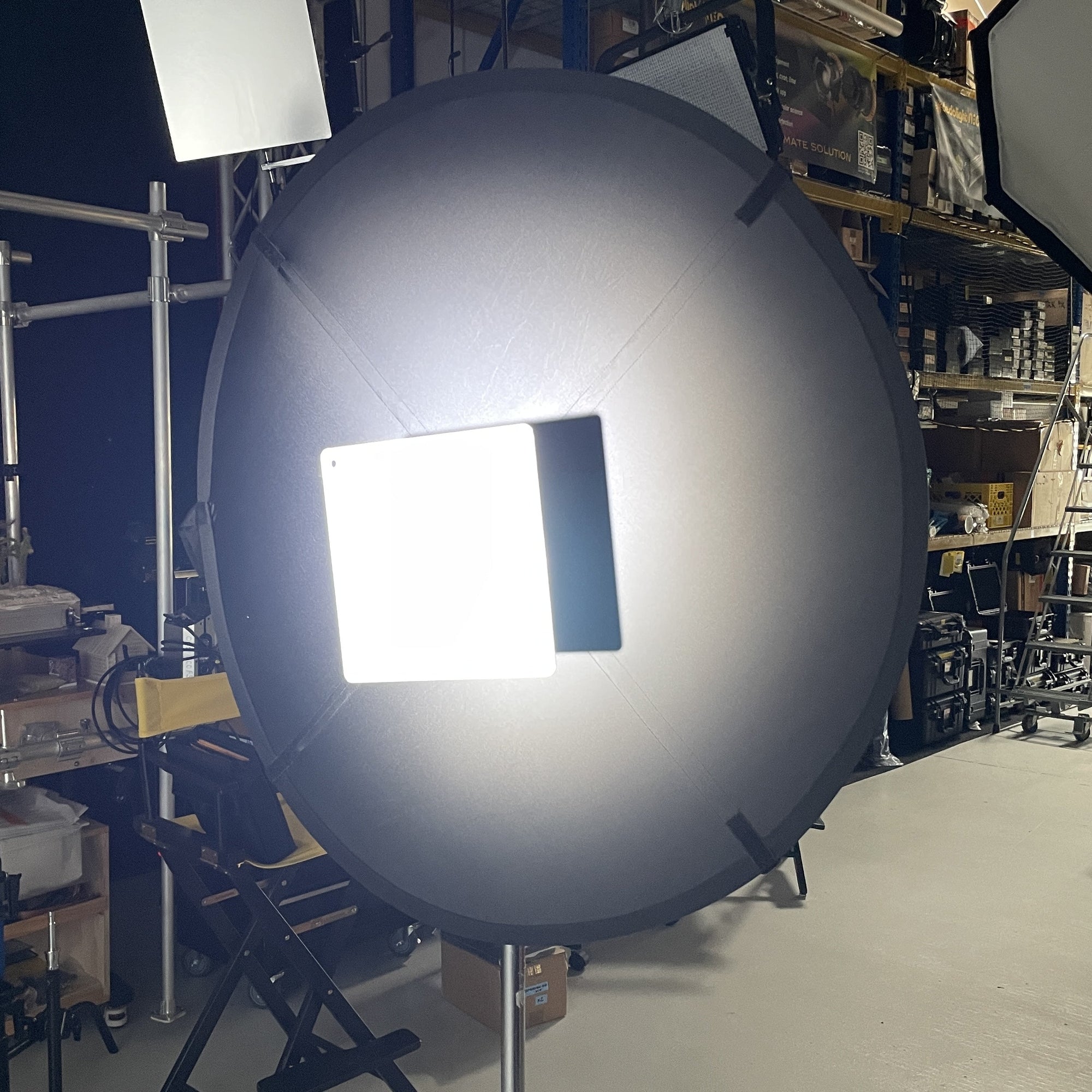 Lightstream collapsible black flag disc system for various reflector s ...