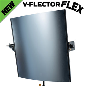 V-Flector - #2 - 50cm (20") Variable Beam Spreading Lightstream Reflector with Control Arm Set