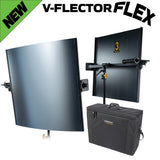 V-Flector Kit - Variable Beam Spreading Lightstream Reflector Kit with 50cm (20") #2 - #3 Reflectors, Control Arm and Soft Case