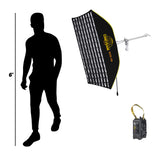CineVeam 2'x3' Rectangular - Studio Series Soft Light Set (S23S-150)