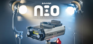 Dedolight neo DTneo ballast and DLEDN7-Bi light set