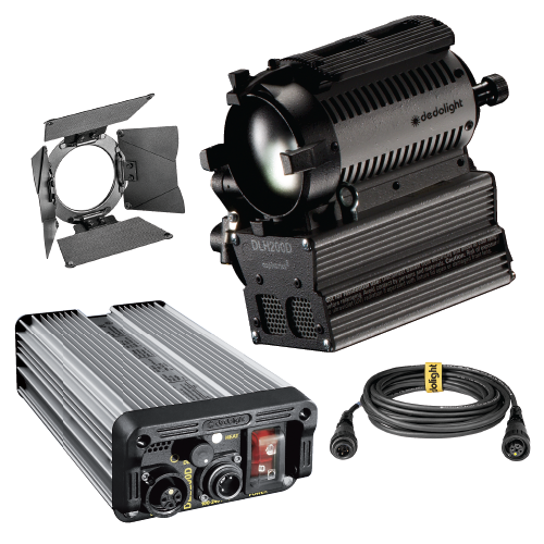 200w Single Light Set - DLH200DT Focusing HMI Light with AC 200w Single Light Set - DLH200DT Focusing HMI Light with AC
