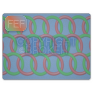 Brokeh F-Series - "FEF" - Facial Enhancement Fill Pattern on Transparency