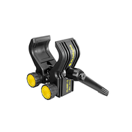 CLAMP-D - Lightweight dedolight clamp with 1/4" thread and 2 hexagonal receivers