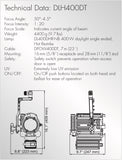 400/575w Single Light Set - DLH400DT Focusing HMI Light - (0CA400HOLLY-W)