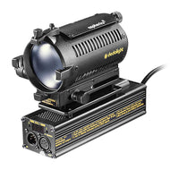 DLHM4-300DMX - Classic dedolight with integrated DMX ballast - 24v, 150w max, Tungsten/Daylight Halogen Focusing Light Head