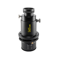 dedolight dp1.2 projector with universal slot for gobos iris shutters and 85mm lens