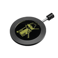 DPGGH - Glass Gobo Holder for "M" Size, DP1.2 (DP1.1) Imaging Projector