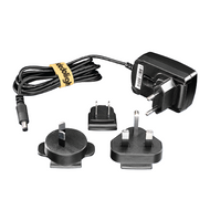 DLPS-12 - AC Power Supply (100-240v), 12v DC, 18w Mini Jack Output for Ledzilla Lights
