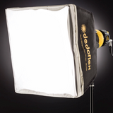 "THE GAFFER'S KIT" - dedolight NEO - Bi-color 3x DLED7N-BI 80w light kit with DTneo control ballasts and essential accessories - Aftermarket ProCali GOLD MOUNT & D-TAP modification
