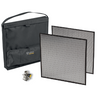 Large Silver Eflect Reflector Kit - 2, 18" x 18" Silver Reflectors with case and Mounting Bracket - (0CAEF-LS2-W)