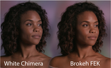 Brokeh F-Series - "FEK" - Facial Enhancement Key Pattern on Transparency