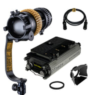 DLED7N-BI - Medium Size 80w dedolight NEO - WIRELESS, Gold-mount, Bi-color DLED7N-BI light with DTneo+ control ballast - Aftermarket ProCali GOLD MOUNT & D-TAP modification