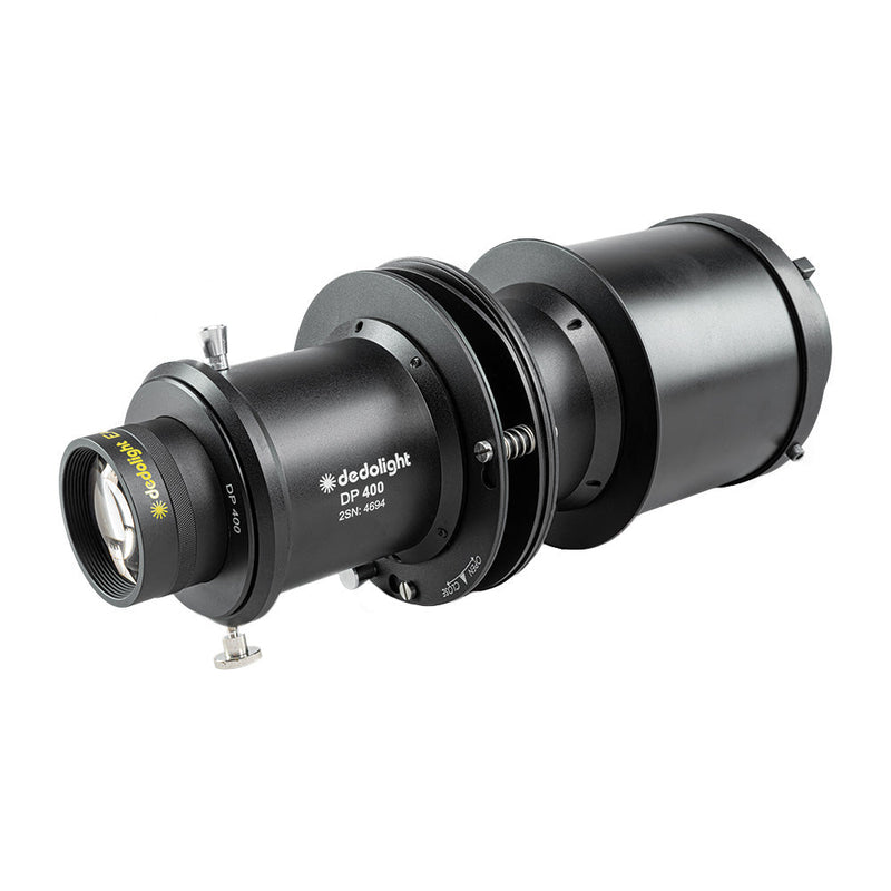 Dedolight DP400KU150-P or DP400KU185-P imaging projector with lens