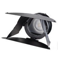 Dedolight 80º Wide-angle Adapter with Rotating Barn-Doors with Bowens Mount (DL400WAR-P)